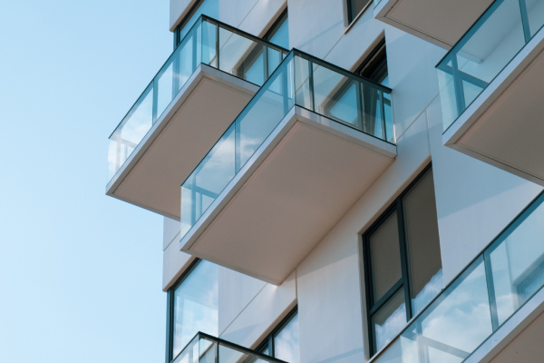El total de área vendible de apartamentos.